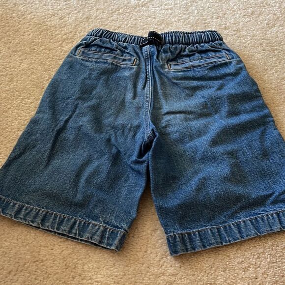 SIZE SMALL (8) LANDS END JEAN SHORTS - Picture 6 of 8